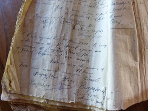 cahier de la confrérie - 19 Mars 1922 